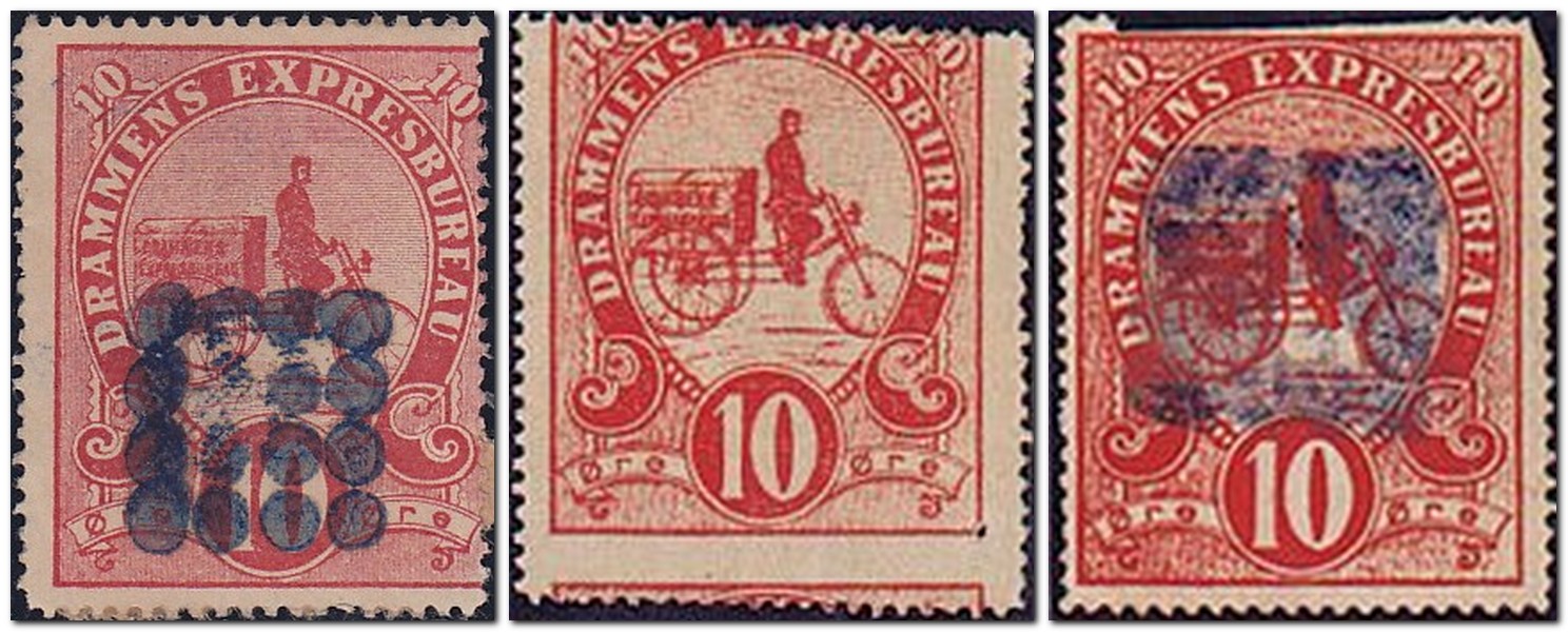 drammens-expresbureau-bypost-norway-local-private-bicycle-stamp-philately