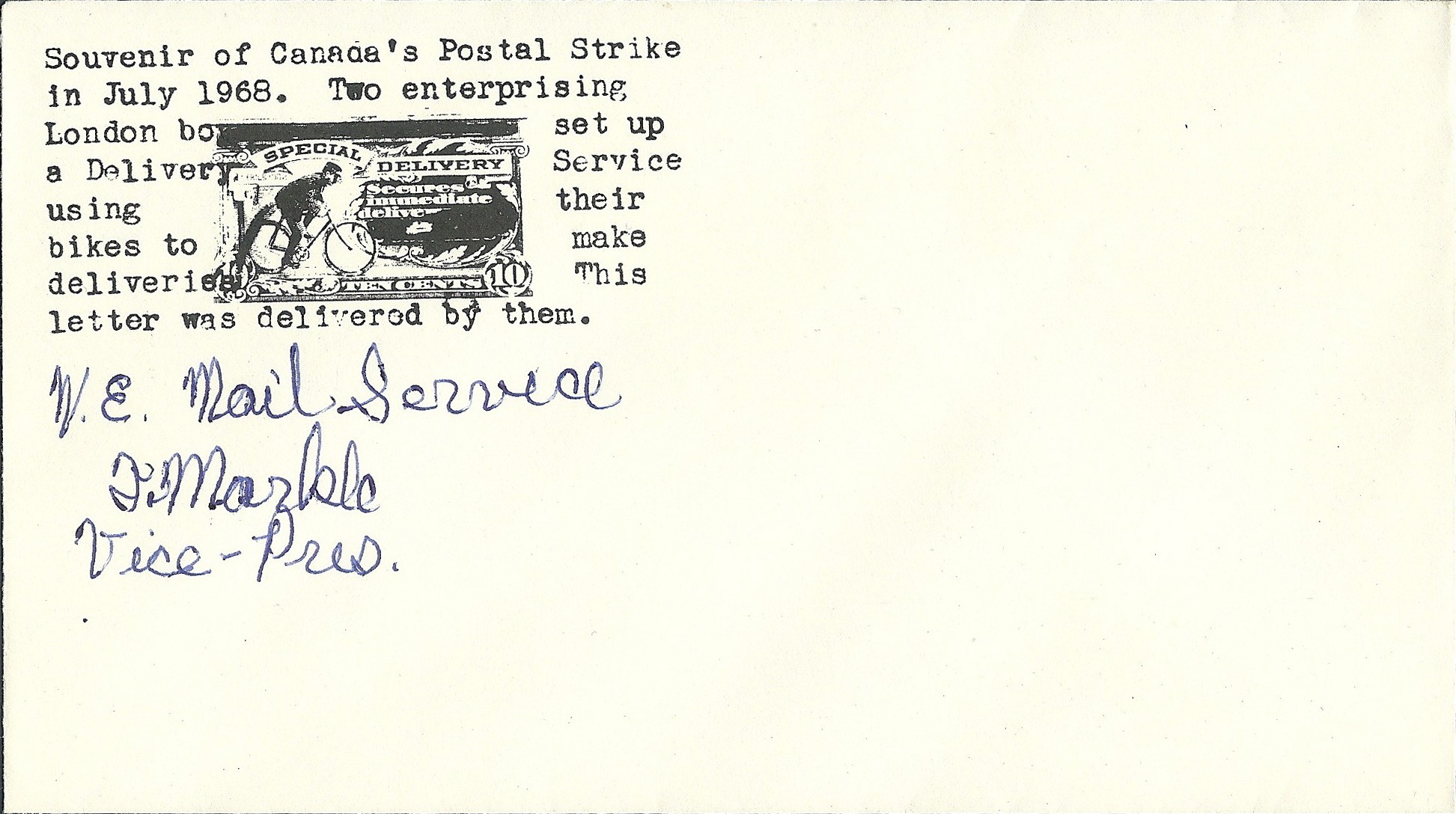W-E-Mail-Service-London-Canada-Ontario-post-strike-1968-envelope