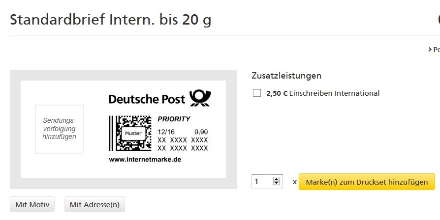 Deutsche post einschreiben | Welches Einschreiben wofür ...